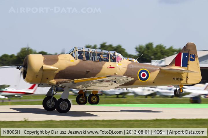 N800SH, 1943 North American AT-6D C/N 8814945, North American AT-6D Texan  C/N 8814945, N800SH