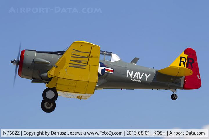 N7662Z, 1942 North American AT-6A Texan C/N 786855, North American AT-6A Texan  C/N 786855, N7662Z