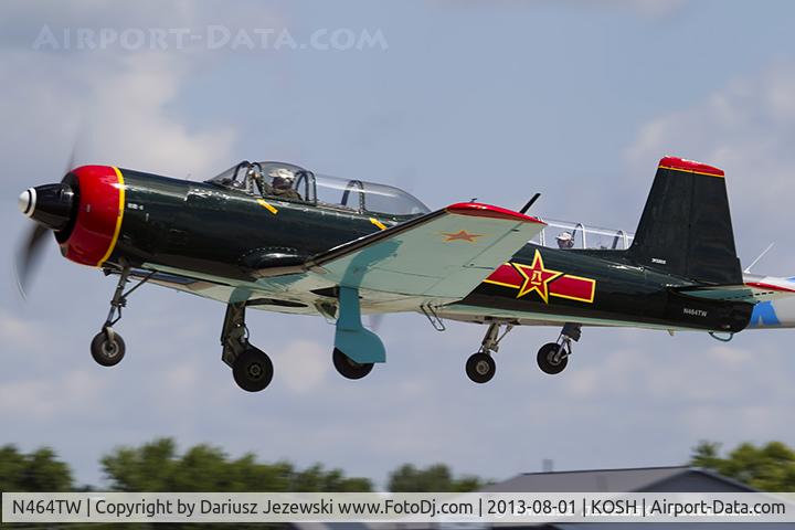 N464TW, 1983 Nanchang CJ-6A C/N 3932010, Nanchang CJ-6A  C/N 3932010, N464TW