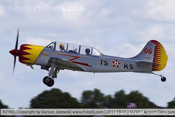 N73KS, 2001 Yakovlev (Aerostar) Yak-52TW C/N 0112230, Yakovlev (Aerostar) Yak-52TW  C/N 112230, N73KS