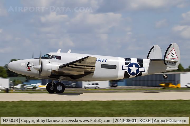N250JR, 1942 Howard Aero Howard 250 (Lockheed C-60A Lodestar) C/N 2232 (18-2232), Lockheed 18-56 Lodestar  C/N 2232, N250JR