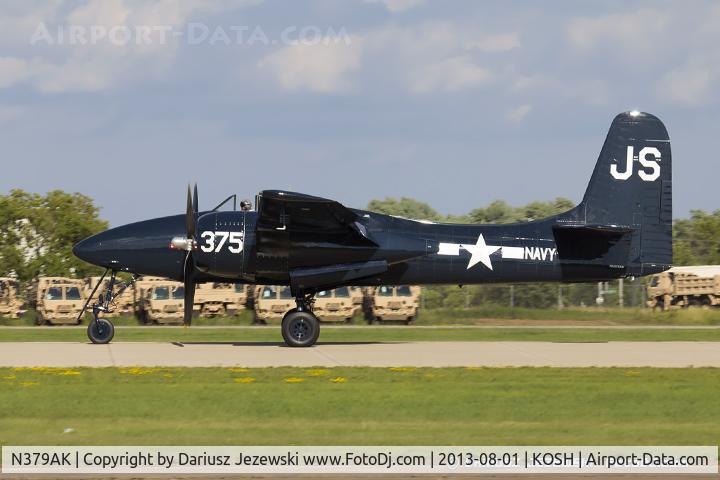 N379AK, Grumman F7F-3N Tigercat C/N 80375, Grumman F7F-3N Tigercat  C/N 80375, NX379AK