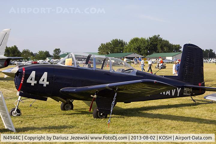 N4944C, 1956 Beech D-45 (T-34B) Mentor C/N BG-283, Beech D45 (T-34B) Mentor  C/N BG-283, N4944C