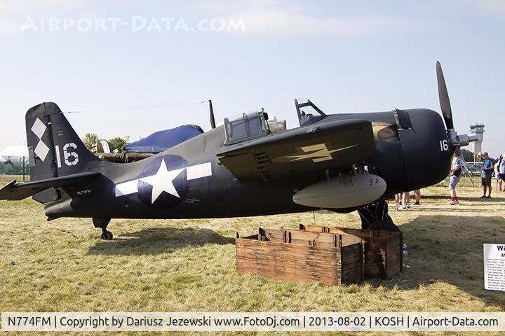 N774FM, General Motors (Grumman) FM-2 Wildcat C/N 5832, General Motors (Grumman) FM-2 Wildcat  C/N 5832, NL774FM