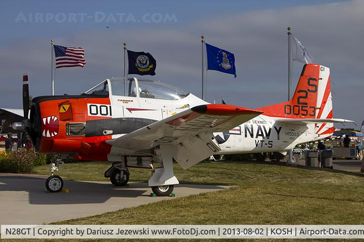 N28GT, 1955 North American T-28C Trojan C/N 226-1 (140053), North American T-28C Trojan  C/N 140053, N28GT