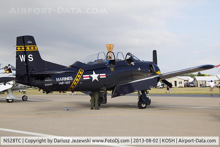 N528TC, 1957 North American T-28C Trojan C/N 252-16, North American T-28C Trojan  C/N 146253, N528TC