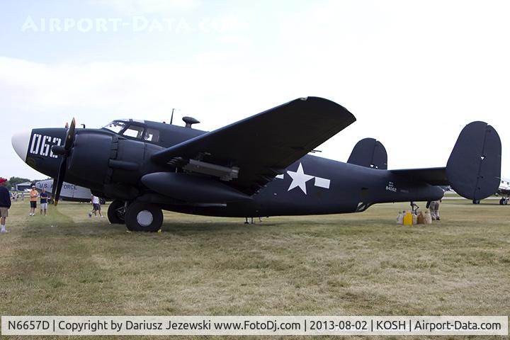 N6657D, 1945 Lockheed PV-2D Harpoon C/N 15-1606, Lockheed PV-2 Harpoon  C/N 15-1606, N6657D