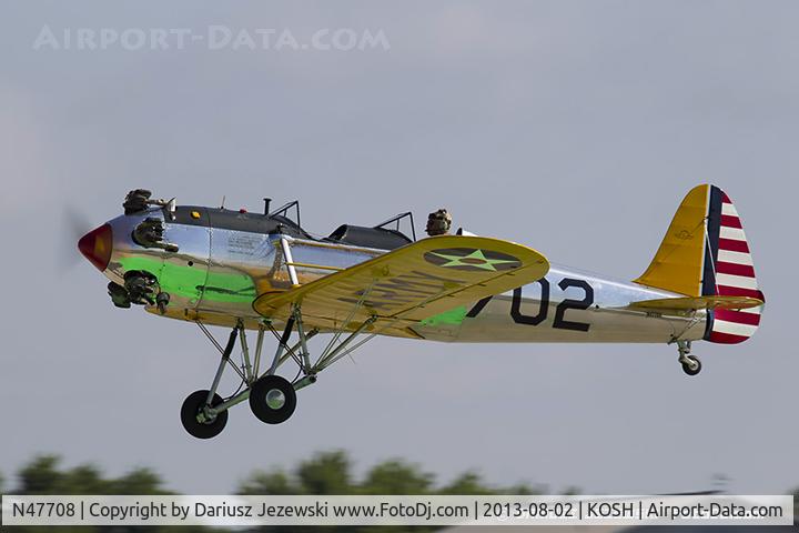 N47708, 1942 Ryan Aeronautical ST3KR C/N 1731, Ryan Aeronautical ST3KR  C/N 1731, N47708