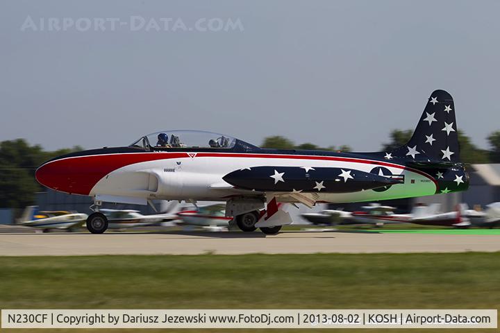 N230CF, 1953 Canadair CT-133 Silver Star 3 C/N T33-24, Canadair T-33 Shooting Star  C/N 21024, NX230CF