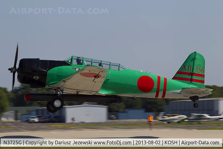 N3725G, 1944 North American SNJ-5 Texan Texan C/N 84875, North American SNJ-5 Texan - Kate replica  C/N 84875, N3725G