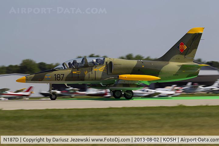 N187D, 2004 CASA CN-235 C/N C-143, Aero Vodochody L-39ZO Albatros  C/N 831121, N187D