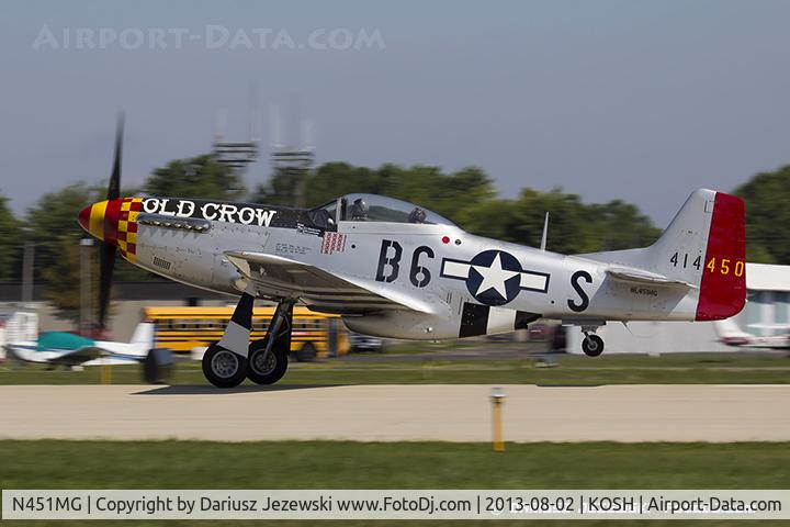 N451MG, 1944 North American P-51D Mustang C/N 44-74774, North American P-51D Mustang 