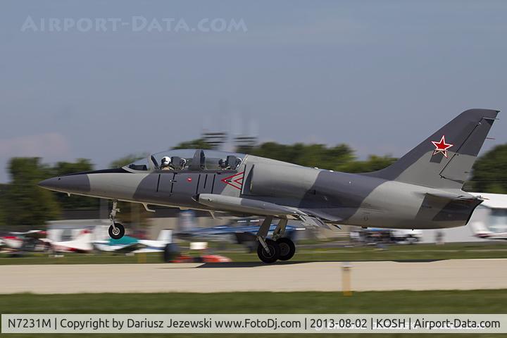 N7231M, 1976 Aero L-39 Albatros C/N 630642, Aero Vodochody L-39 Albatros  C/N 630642, N7231M