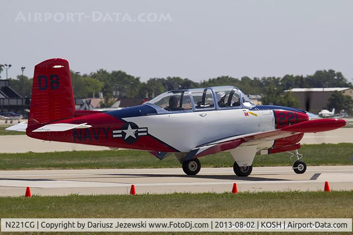 N221CG, 1958 Beech T34 Mentor C/N CG-221, Beech A45 (T-34A) Mentor  C/N CG-221, N221CG