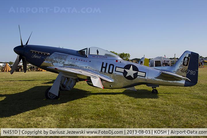 N451D, 1944 North American P-51D Mustang C/N 44-73279BB, North American P-51D Mustang 