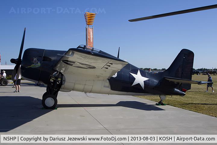 N5HP, 1945 General Motors (Grumman) FM-2 Wildcat C/N 5835, General Motors (Grumman) FM-2 Wildcat  C/N 5835, NL5HP