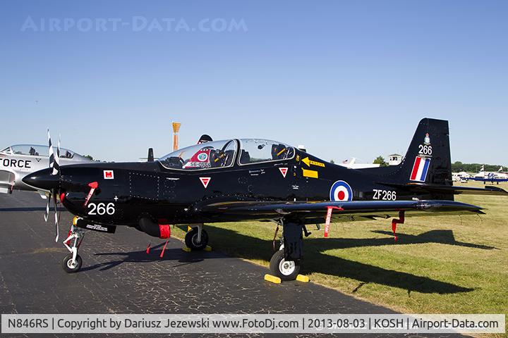 N846RS, 1990 Short S-312 Tucano T1 C/N S056/T50, Short S-312 Tucano T1  C/N T50, N846RS