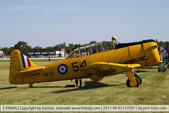 C-FRWN, 1942 Noorduyn AT-16 Harvard II C/N 81-4097, Noorduyn AT-16 Harvard II  C/N 81-4097, C-FRWN