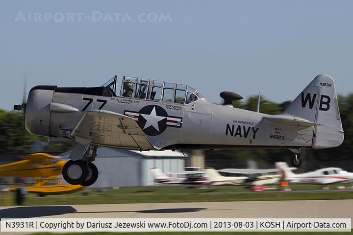 N3931R, North American AT-6B Texan C/N 84-923, North American AT-6 Texan  C/N 84-923, N3931R