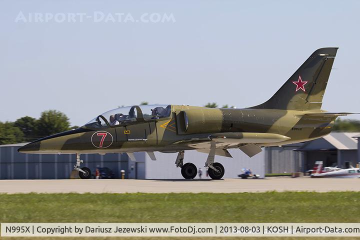N995X, 1983 Aero L-39C Albatros C/N 332507, Aero Vodochody L-39 Albatros  C/N 332507, N995X