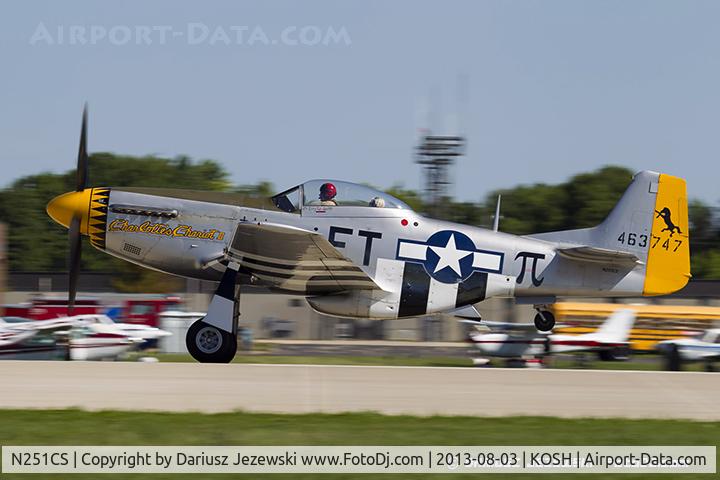 N251CS, North American F-51D Mustang C/N 44-74977N, North American F-51D Mustang 