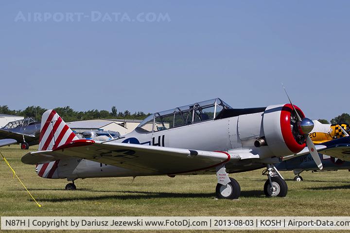 N87H, 1941 North American AT-6D Texan C/N 41-34571, North American AT-6D Texan  C/N 41-34571, N87H
