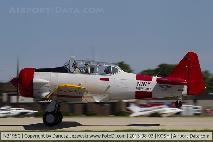 N3195G, North American SNJ-5 Texan Texan C/N 51697, North American SNJ-5 Texan  C/N 51697, N3195G