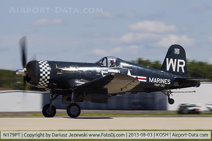 N179PT, 1948 Vought F4U-5 Corsair C/N Not found (Bu122179), Chance Vought F4U-5 Corsair  C/N 122179, N179PT