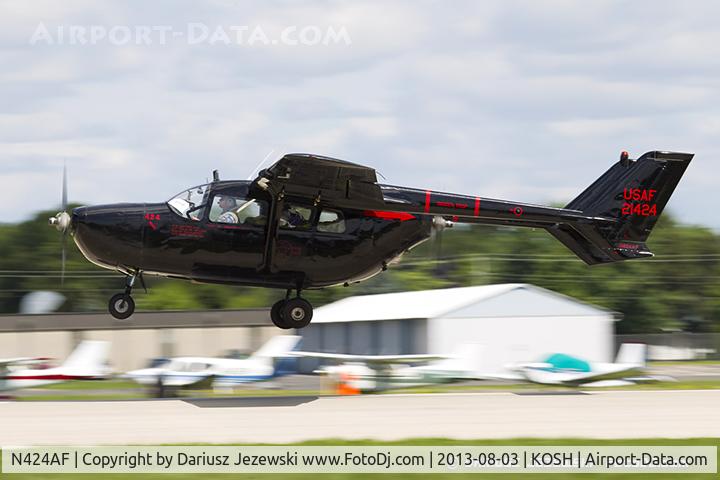 N424AF, 1967 Cessna O-2A Super Skymaster C/N 337M-0130, Cessna O-2A Super Skymaster  C/N 337M-0130, N424AF