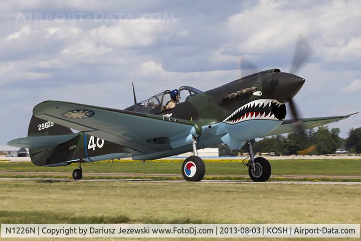 N1226N, Curtiss P-40N Warhawk C/N 29629, Curtiss P-40N Warhawk  C/N 29629, N1226N