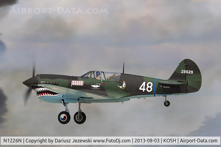 N1226N, Curtiss P-40N Warhawk C/N 29629, Curtiss P-40N Warhawk  C/N 29629, N1226N