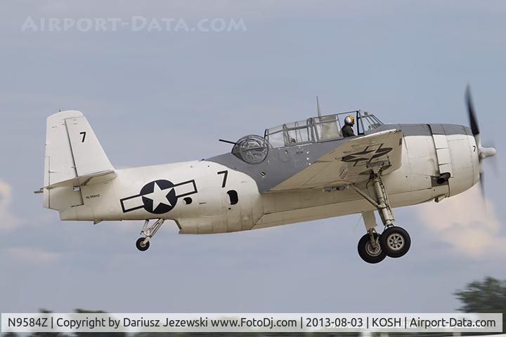 N9584Z, 1945 Grumman TBM-3E Avenger C/N 85882, Grumman TBM-3E Avenger  C/N 85882, NL9584Z