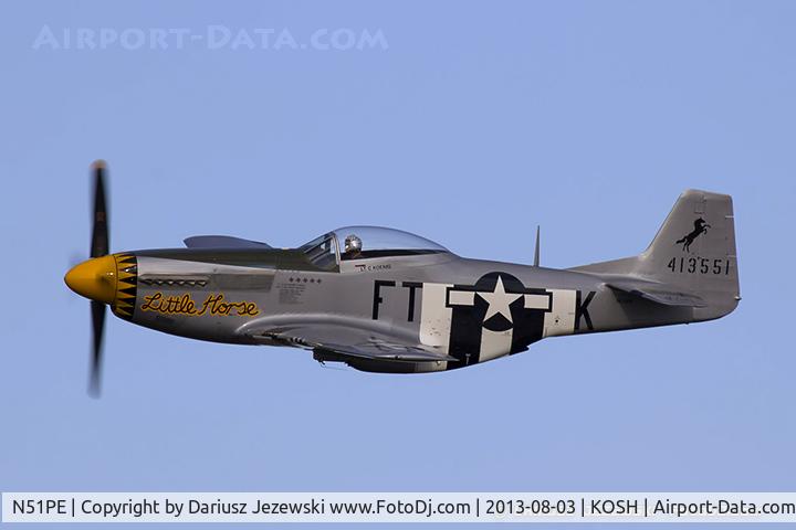 N51PE, North American F-51D Mustang C/N 45-11586, North American F-51D Mustang 