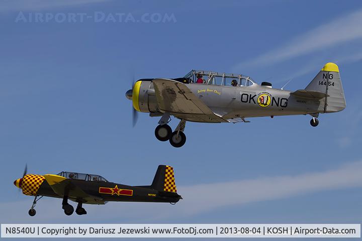 N8540U, North American T-6G Texan C/N 55-14454-1 ??, North American T-6G Texan 