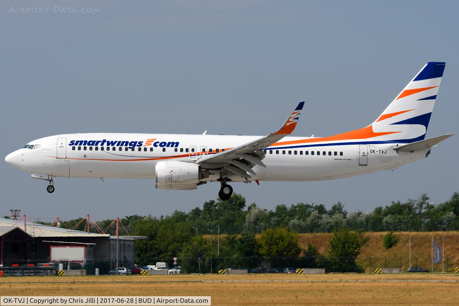 OK-TVJ, 2004 Boeing 737-8Q8 C/N 29351, Smartwings