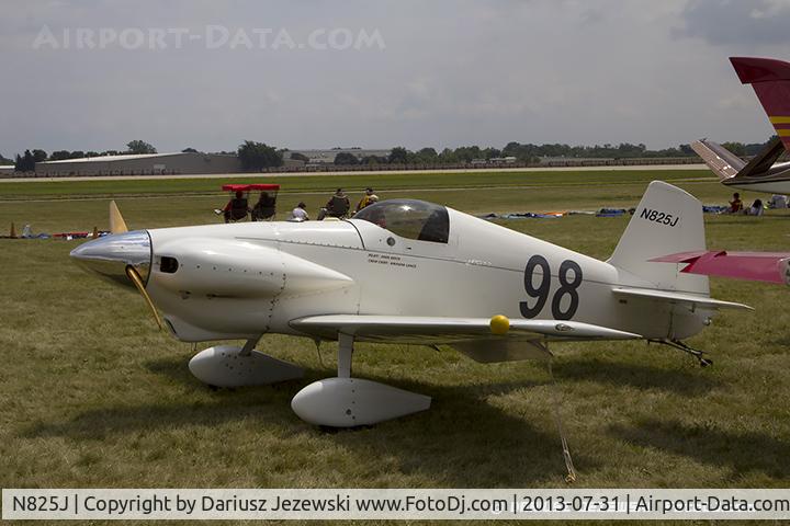 N825J, 1989 Bushby Midget Mustang M-1 C/N 703, Bushby Midget Mustang M-1  C/N 703, N825J