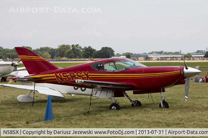 N58SX, 2001 Swearingen SX-300 C/N 50, Swearingen SX-300  C/N 50, N58SX