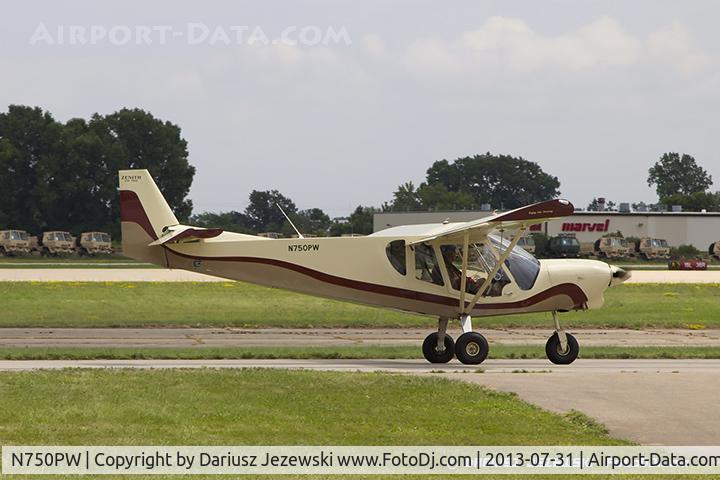 N750PW, 2012 Zenith STOL CH-750 C/N 75-7844, Zenair CH-750  C/N 75-7844, N750PW