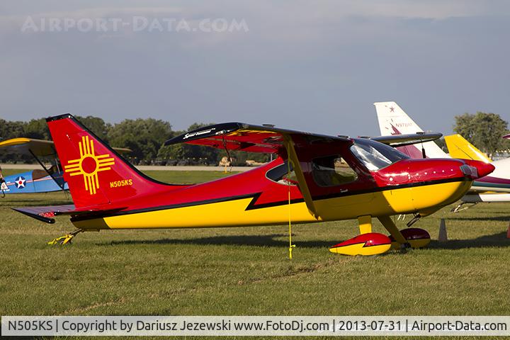 N505KS, 2007 Glasair GS-2 Sportsman C/N 7185, Glasair GS-2 Sportsman  C/N 7185, N505KS