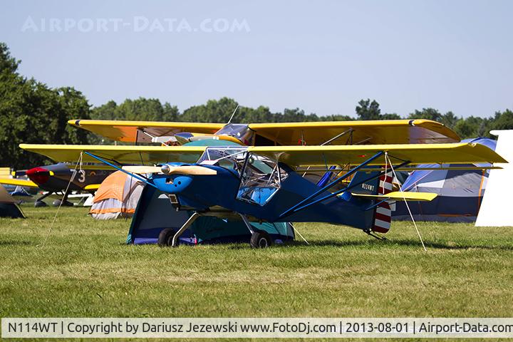 N114WT, 2011 Skystar Kitfox Classic 4 C/N C9812 0227, Kitfox Classic IV  C/N C9812 0227, N114WT