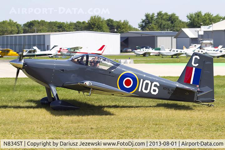 N834ST, 2006 Vans RV-7 C/N 70660, Vans RV-7  C/N 70660, N834ST