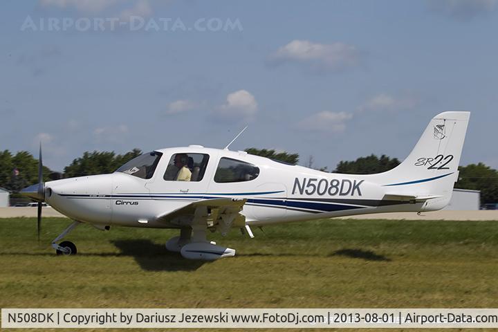 N508DK, 2002 Cirrus SR22 C/N 0309, Cirrus SR22  C/N 309, N508DK