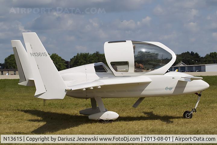 N1361S, 1997 Co-Z Cozy Mark IV C/N 0074, Co-Z Cozy Mk.IV  C/N 74, N1361S