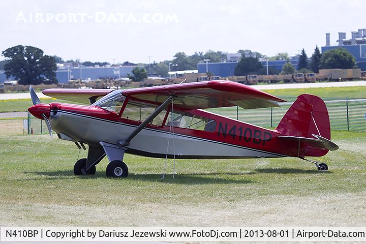 N410BP, 2012 Barrows Bearhawk Patrol C/N P01-P001/P002-P121, Bearhawk Patrol  C/N P01-P001/P002-P121, N410BP