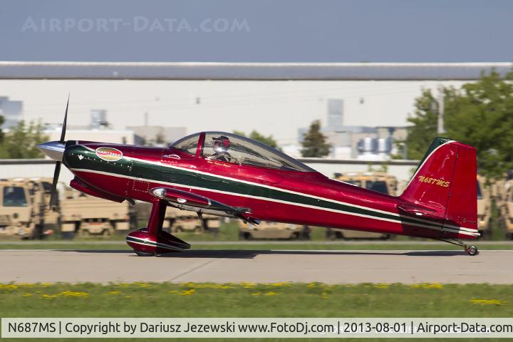 N687MS, 2005 Vans RV-8 C/N 82109, Vans RV-8  C/N 82109, N687MS