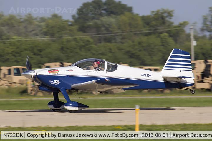 N722DK, 2002 Vans RV-6 C/N 24298, Vans RV-6  C/N 24298, N722DK