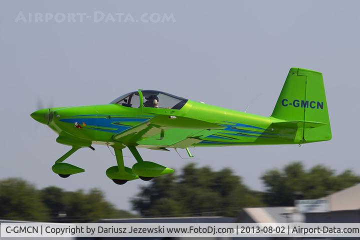 C-GMCN, 2007 Vans RV-7A C/N 72002, Vans RV-7A  C/N 72002, C-GMCN