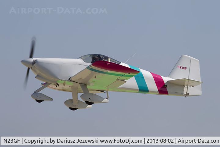 N23GF, 1998 Vans RV-6A C/N 23184, Vans RV-6A  C/N 23184, N23GF