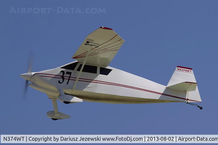 N374WT, 2003 Wittman W-10 Tailwind C/N 168, Wittman W-10 Tailwind  C/N 168, NX374WT