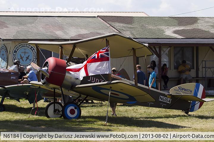 N6184, Sopwith Pup (LRT) Replica C/N Not found N6184, N6184